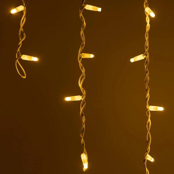 Светодиодная гирлянда ARD-EDGE-PRO-4000x600-WHITE-128LED-FLASH Warm/Warm (230V, 8W) (Ardecoled, IP65)