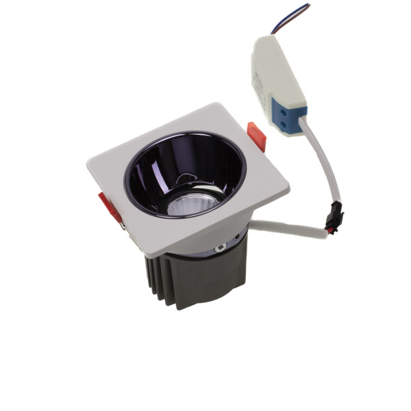 Светодиодный светильник S1001-5W-S88W BW10 (220V, 5W, day white, квадратный 88x88mm)