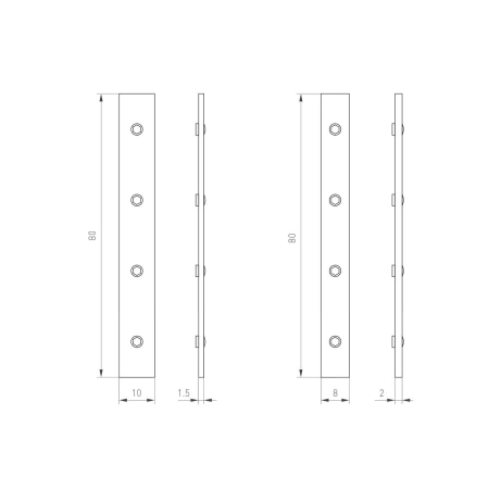 Комплект коннекторов MAG-CON-2540-UP-SIDE (BK) (Arlight, Металл)