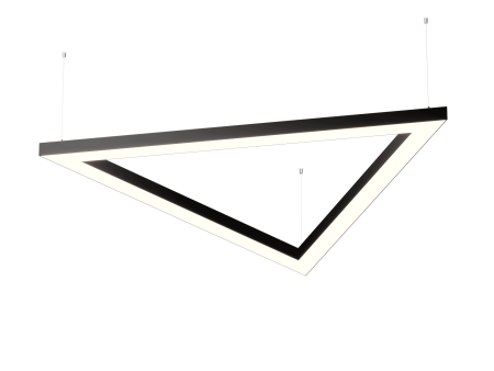 Светильник Треугольник S50 (RAL9003 3x623 LT70 — 4K 39W)