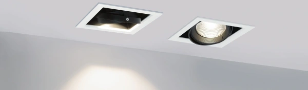 Светильник CL-KARDAN-S190x190-25W Day4000 (WH-BK, 30 deg) (Arlight, IP20 Металл, 3 года)