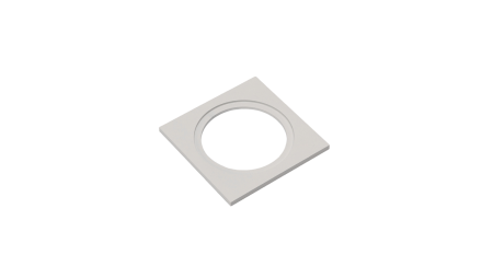 Рамка для MINI COMBO, квадратная, белая