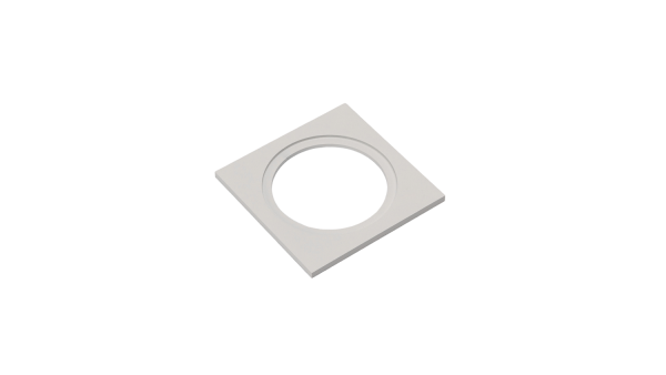 Рамка для MINI COMBO, квадратная, белая