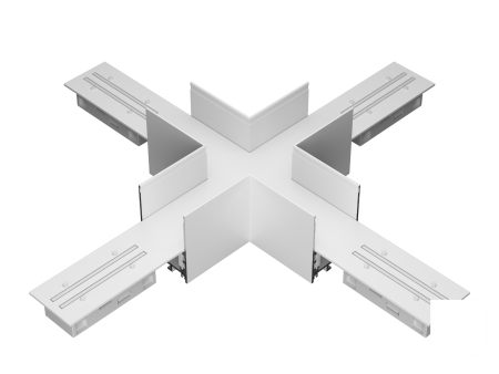 Соединительный элемент 6063 TrackLine (L2 RAL9005)