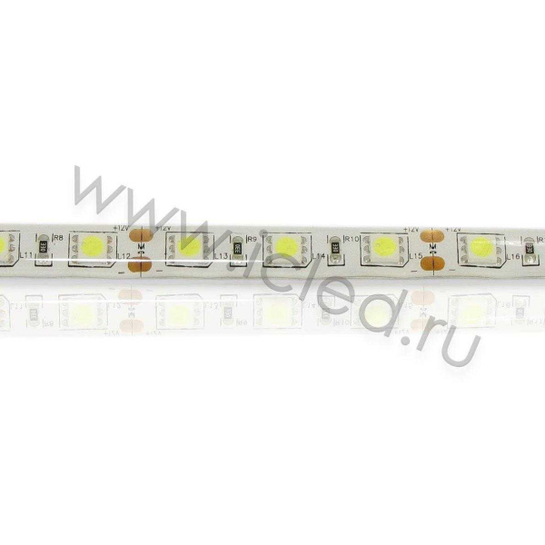 Светодиодная лента Standart PRO class, 5050, 60led/m, White, 12V, D34, IP65