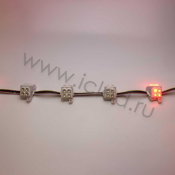 Светодиодный модуль MOD49 ''пирамида'' (0.8W, 12V, RGBY)