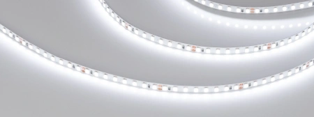 Светодиодная Лента RT-A160-5mm 24V White6000 (9.6 W/m, IP20, 2835, 5m) (Arlight, Открытый)