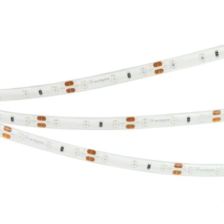 Светодиодная Лента герметичная RTW-SE-A60-8mm 12V Yellow (4.8 W/m, IP65, 2835, 5m) (Arlight, -)