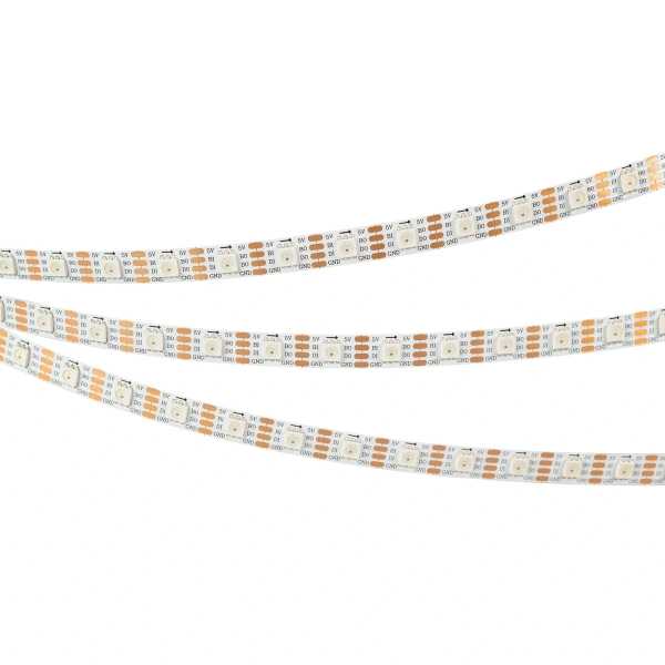 Светодиодная Лента SPI-B60-10mm 5V RGB-PX1-BPT (12 W/m, IP20, 5060, 5m) (Arlight, бегущий огонь)