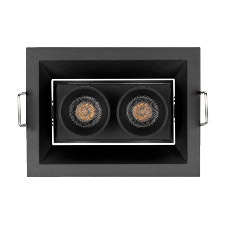 Светильник MS-ORIENT-BUILT-TURN-TC-S67x90-5W Warm3000 (BK-BK, 30 deg, 230V) (Arlight, IP20 Металл, 5 лет)