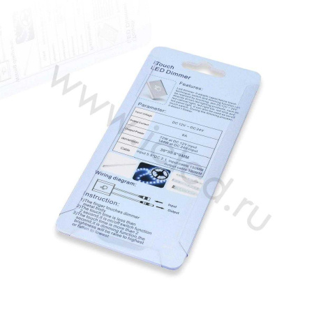 Диммер iTouch P183 (12/24V, 6A, 72/144W)