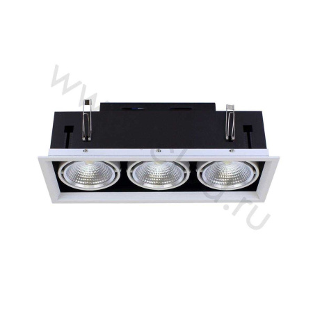 Светодиодный светильник карданный AR90-3 OD3 (220V, 3х20W, white)