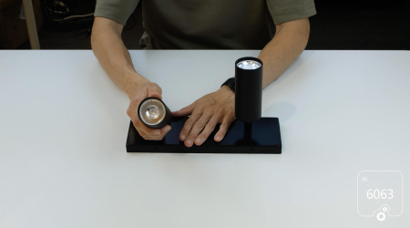 Накладной светильник Trunk Duo (RAL9003 D55 — GU10)