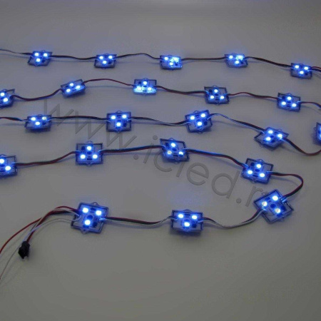 Светодиодный управляемый модуль MS107 M3535-12V-3Led-smd5050-WS2811