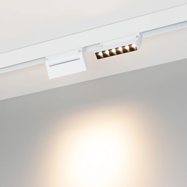 Светильник MAG-ORIENT-LASER-FOLD-S195-6W Warm3000 (WH, 30 deg, 48V, DALI) (Arlight, IP20 Металл, 5 лет)