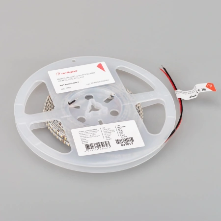 Светодиодная Лента MICROLED-M182-4mm 24V Day4000 (10 W/m, IP20, 2216, 5m) (Arlight, узкая)