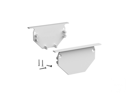 Заглушки для профиля LINE 4932 IN Silver