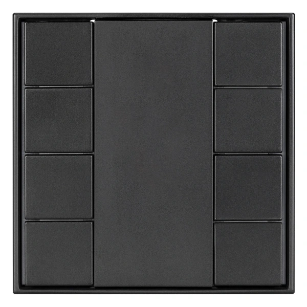 INTELLIGENT ARLIGHT Панель KNX-223-8-BLACK (BUS) (IARL, IP20 Пластик, 3 года)