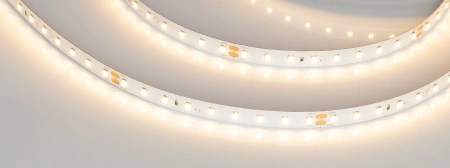 Светодиодная Лента RT-A90-10mm 24V Warm2700 (4.8 W/m, IP20, 2835, 5m) (Arlight, высок.эфф.200 лм/Вт)