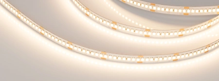 Светодиодная Лента RT-A240-10mm 24V Warm3000 (22 W/m, IP20, 2835, 5m) (Arlight, высок.эфф.150 лм/Вт)