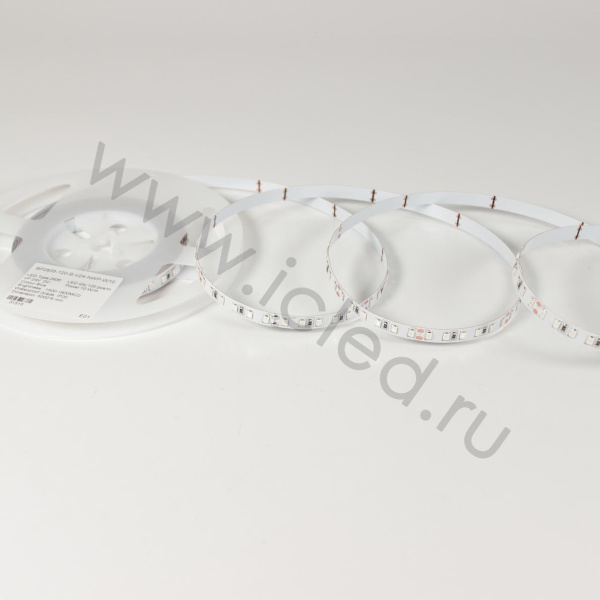 Светодиодная лента Standart Pro class, 2835, 120 led/m, 8mm, без скотча, blue, 24V, IP20, SL19