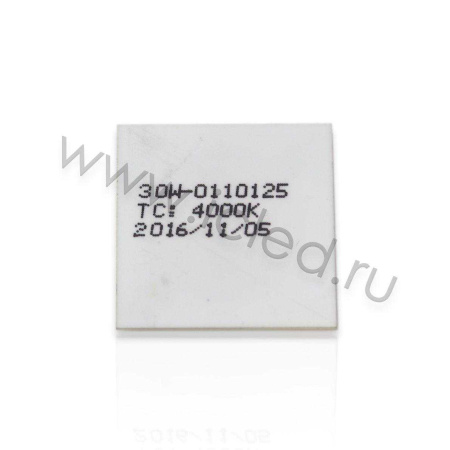 Светодиодная COB матрица X-2828 W68 (30-33V, 30W, 900mA, EPISTAR, day white)