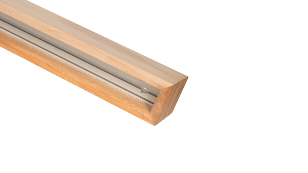 Светильник из массива (ясень оливковый)