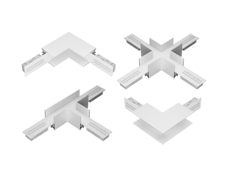 Соединительный элемент 6063 TrackLine (L RAL9005)
