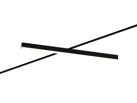 Трековый светильник 6063 5050 TR4 (RAL9005 750mm LT70 — 3K 28W)