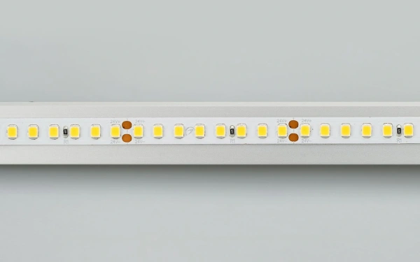 Светодиодная Лента RT 2-5000 24V Day5000 2x (2835, 160 LED/m, LUX) (Arlight, 12 Вт/м, IP20)