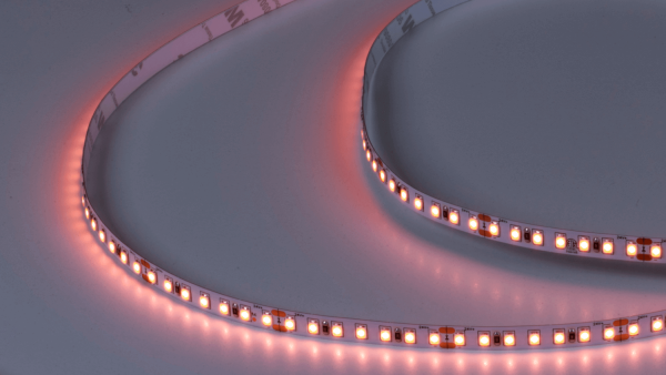 Лента светодиодная LUX 14,4 Вт/м, 24В, IP33, Теплый белый (1800-2000K)