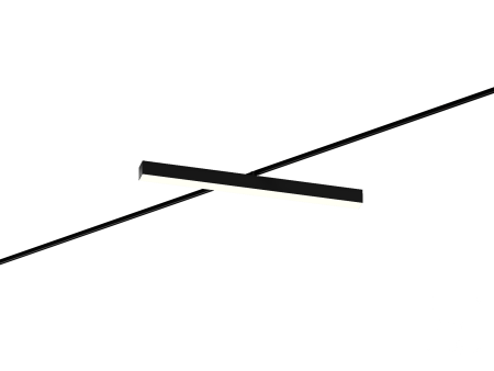 Трековый светильник 6063 5050 TR4 (RAL9005 750mm LT70 — 3K 28W)