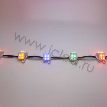Светодиодный модуль MOD49 ''пирамида'' (0.8W, 12V, RGBY)