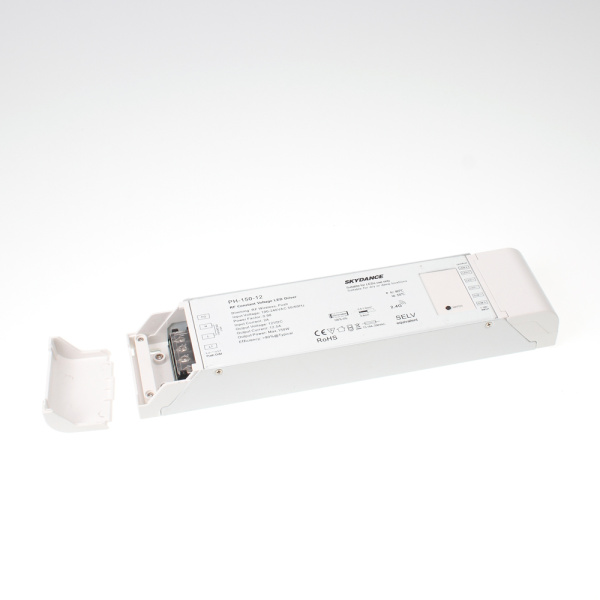 Блок питания PH-150-12 DIM9 (DIM/ RF2.4GHz, AC Push-Dim, 1-10V, 220V, 12V, Max.12.5A, 150W)