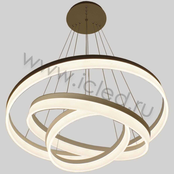 Светодиодная люстра LC-011-AC14 PA18 (130W, Day white)