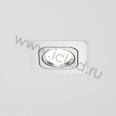 Светодиодный светильник встраиваемый 98.1 series silver housing BW104 (5W,220V,day white)