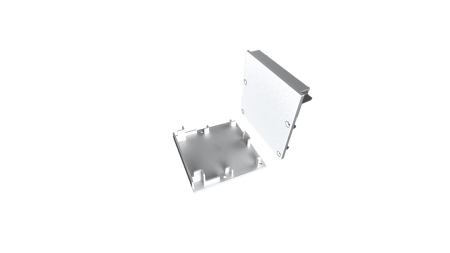 Алюминиевый профиль Design LED LS 5050, 2500 мм, белый