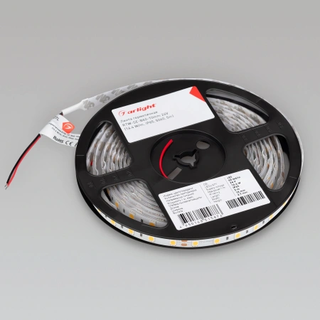 Светодиодная Лента герметичная RTW-SE-B60-10mm 24V Warm3000 (14.4 W/m, IP65, 5060, 5m) (Arlight, -)