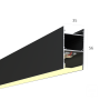 Линейный светильник LINE 3556 (Anod 500mm LT70 — 3K 7W)