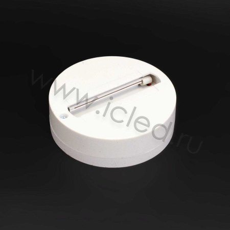 База для трековых светильников 2L круглая NX440 (однофазная, 2 провода, белая)