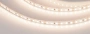 Светодиодная Лента RT-A120-8mm 12V Warm3500 (14.4 W/m, IP20, 2835, 5m) (Arlight, Открытый)