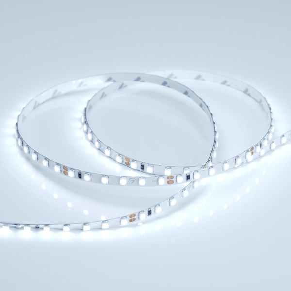 Светодиодная Лента RT 2-5000 24V Cool 15K 5mm 2x (3528, 600 LED, LUX) (Arlight, 9.6 Вт/м, IP20)