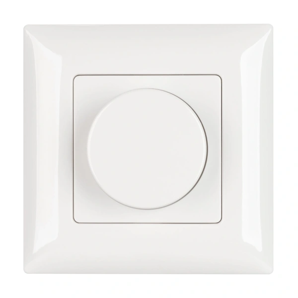Панель SMART-P14-DIM-P-IN White (230V, 1.5A, 0/1-10V, Rotary, 2.4G) (Arlight, IP20 Пластик, 5 лет)
