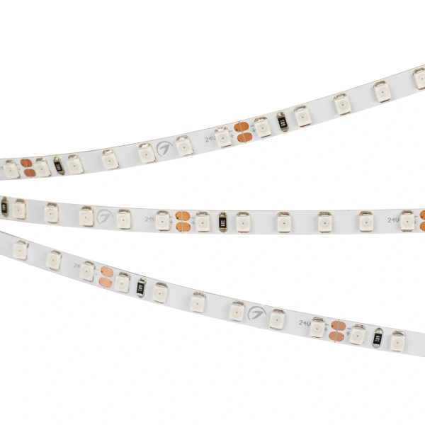 Светодиодная Лента RT-A120-5mm 24V Blue (9.6 W/m, IP20, 5m) (Arlight, 9.6 Вт/м, IP20)