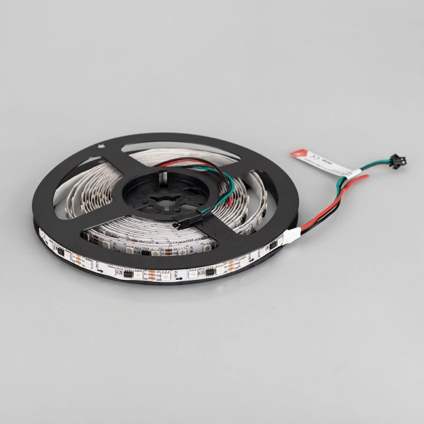 Светодиодная Лента SPI-B60-10mm 12V RGB-PX3 (14.4 W/m, IP20, 5060, 5m) (Arlight, Открытый, IP20)