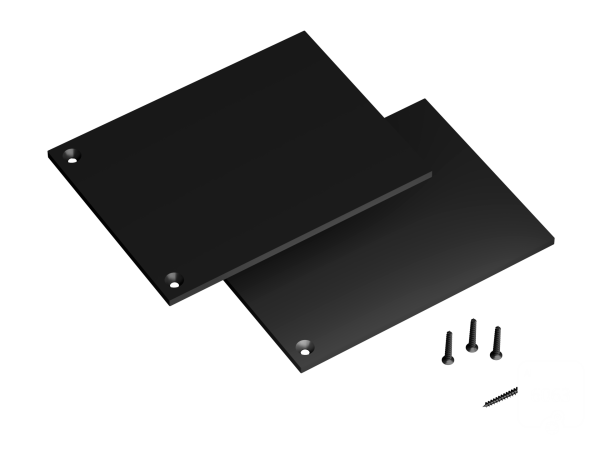 Заглушки 6063 TrackLine Track (ral9003)