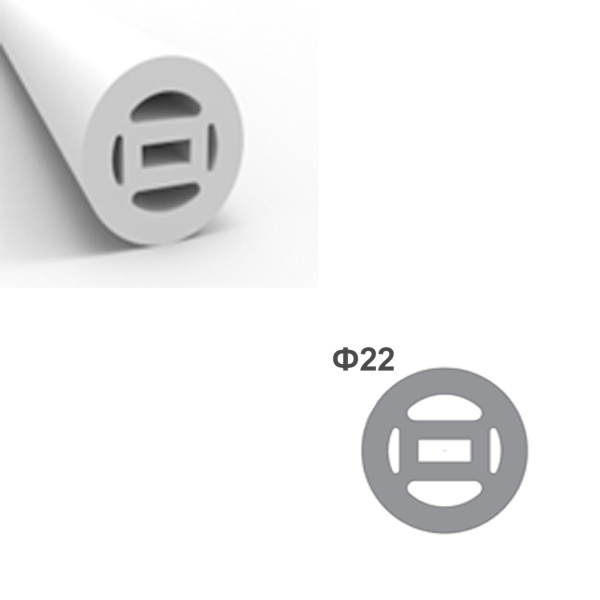 Силиконовая оболочка S22 (D22 mm, pcb 7mm)