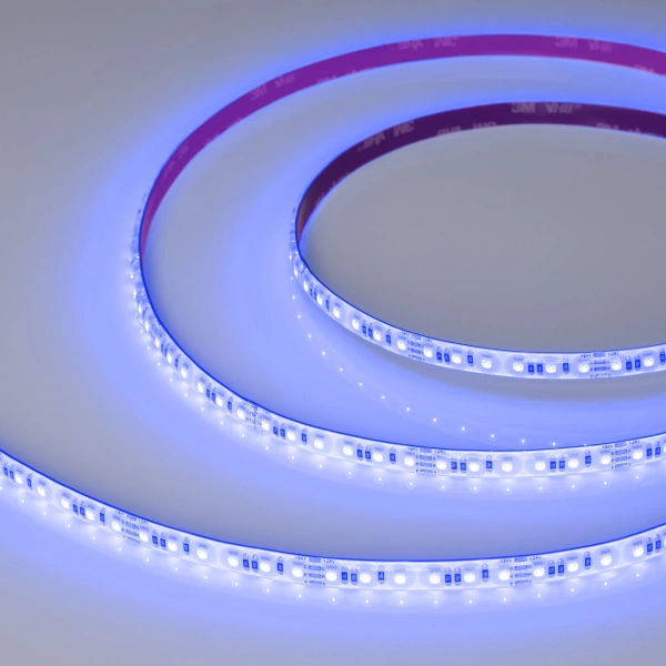 Светодиодная Лента герметичная RTW-SE-A120-8mm 24V RGB (12 W/m, IP65, 2835, 5m) (Arlight, 5 лет)