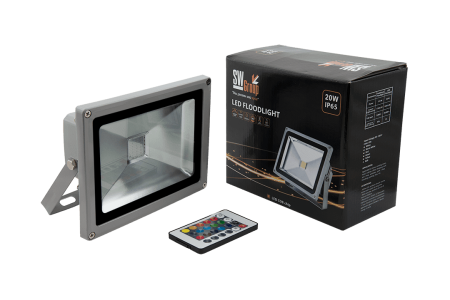 Прожектор светодиодный COB RGB