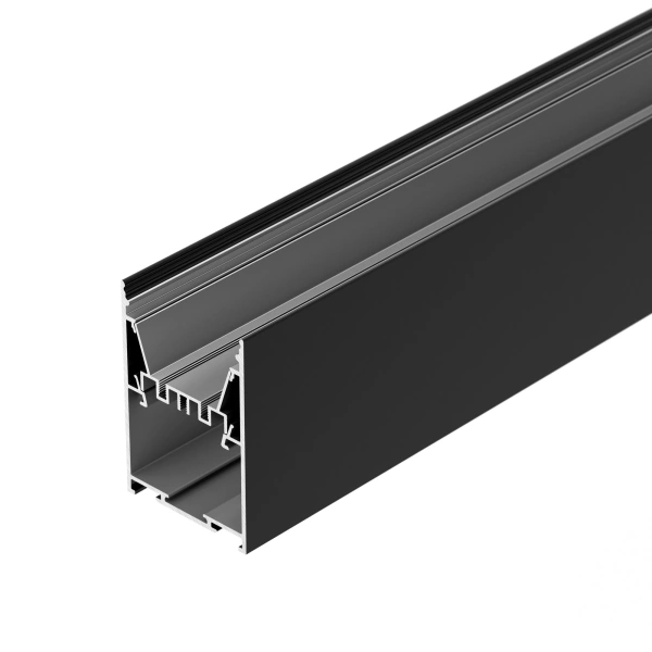 Профиль LINE-5075-HONEYCOMB-2000 BLACK (Arlight, Алюминий)